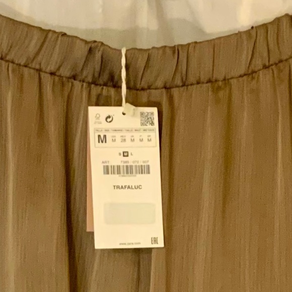 ZARA Collection Gold -tone Silky loungers - Picture 3 of 3